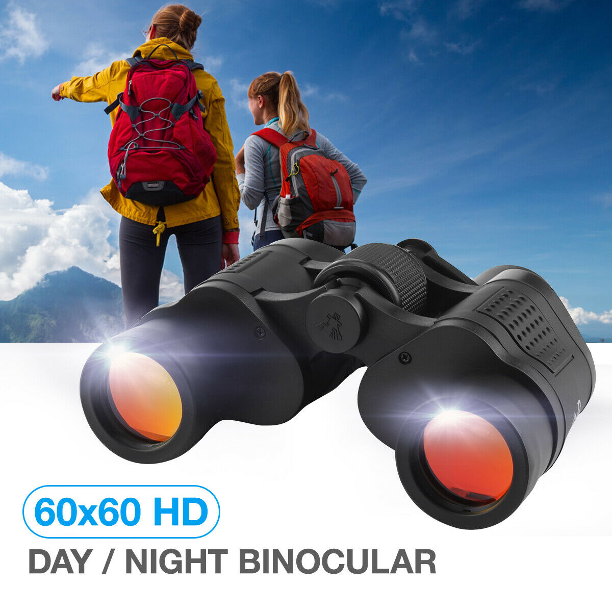 60x60 High Power Low Light Night Vision Binoculars