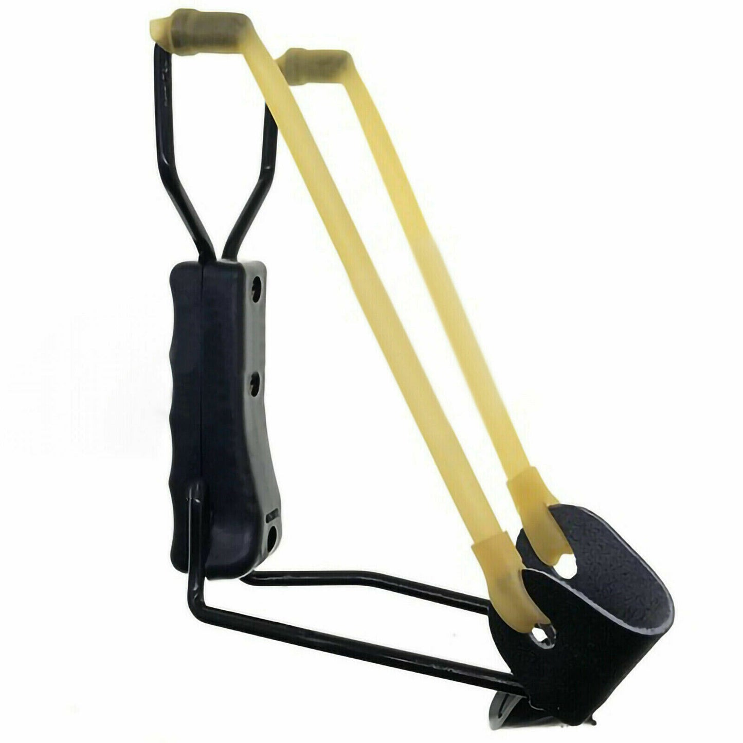 Compact Folding Slingshot Wrist Rocket Catapult For Hunting