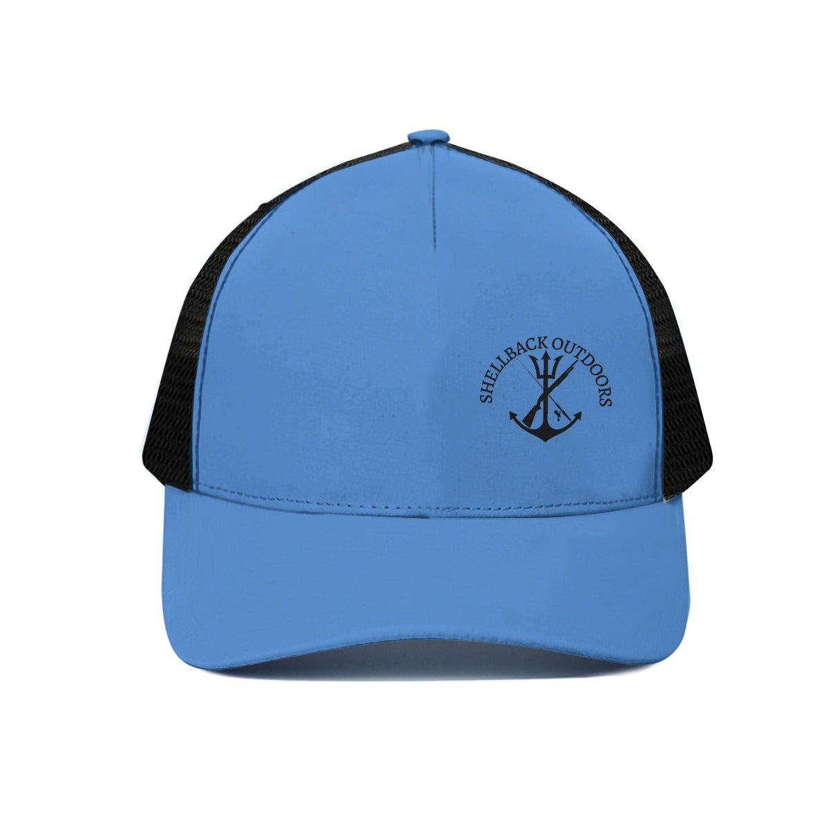 Shellback Outdoors Trucker Hat Blue/Black