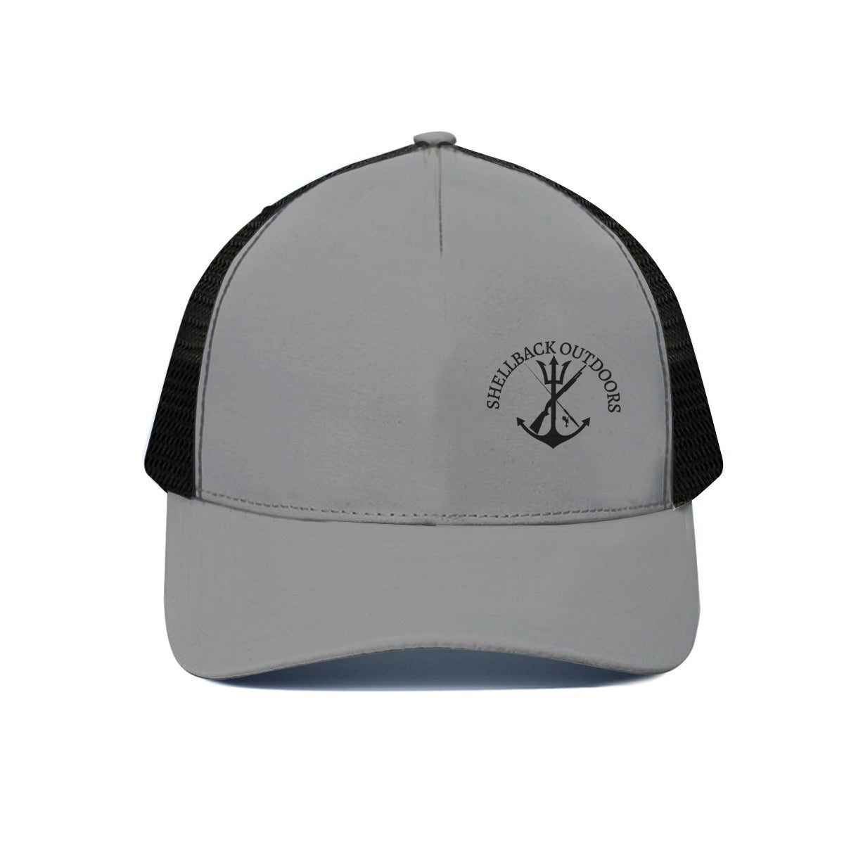 Shellback Outdoors Trucker Hat Gray/Black