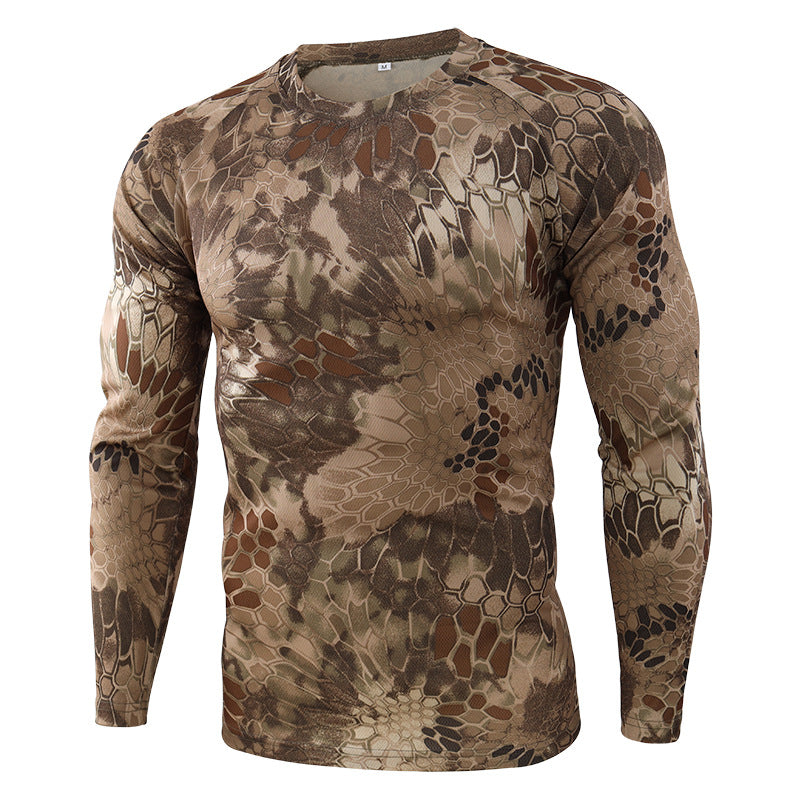 Camouflage Long Sleeve T-shirt