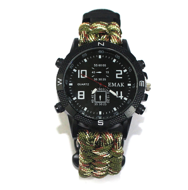 Multi-Function Compass Survival Watch