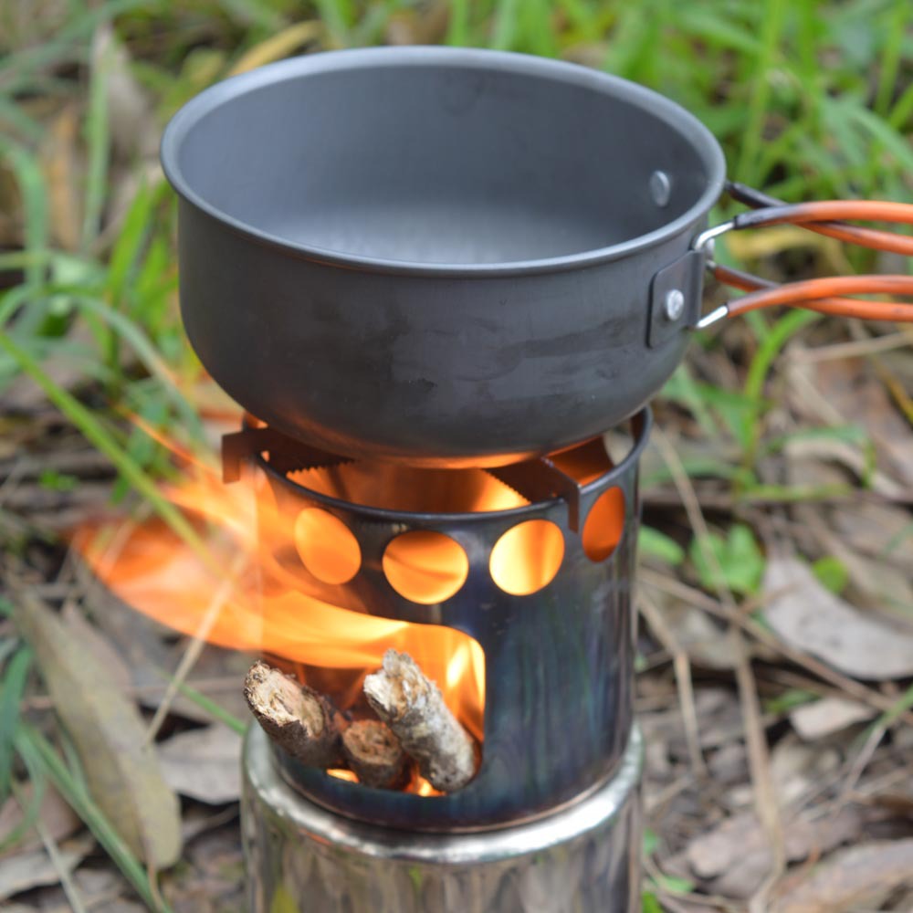 Portable Wood Burning Stainless Steel Stove