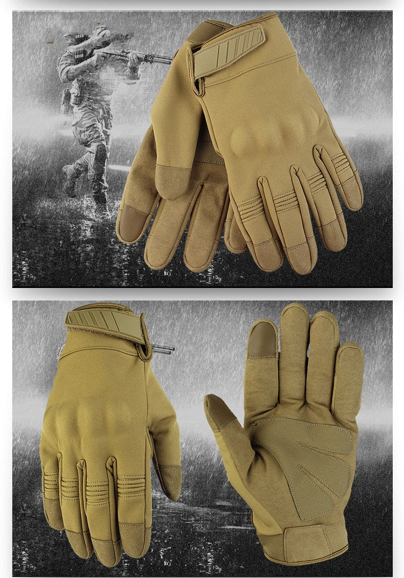 Non-Slip Camouflage Shooting Gloves