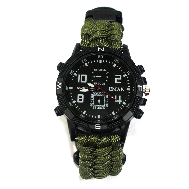 Multi-Function Compass Survival Watch