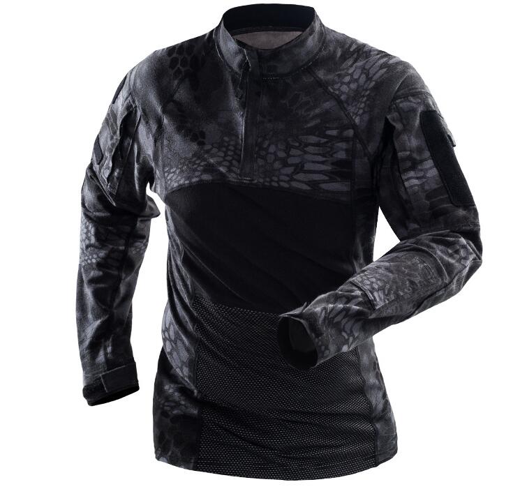 Camouflage Long Sleeve Shirt