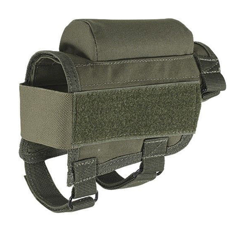 Rifle Stock Cheek Rest with 7 Round Ammo Carrier