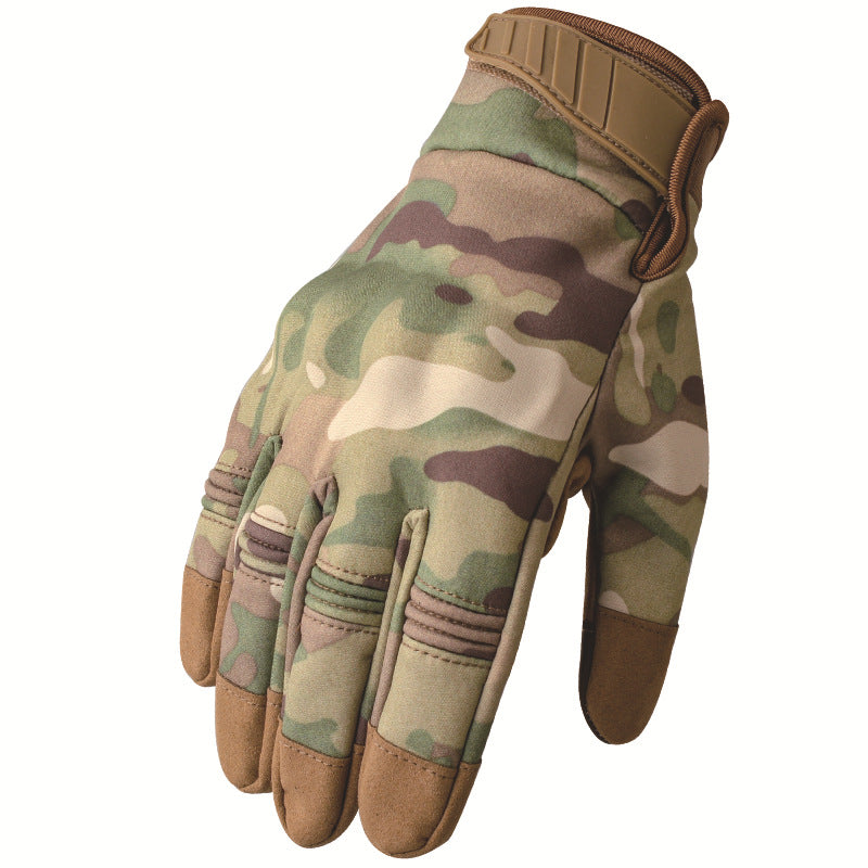 Non-Slip Camouflage Shooting Gloves