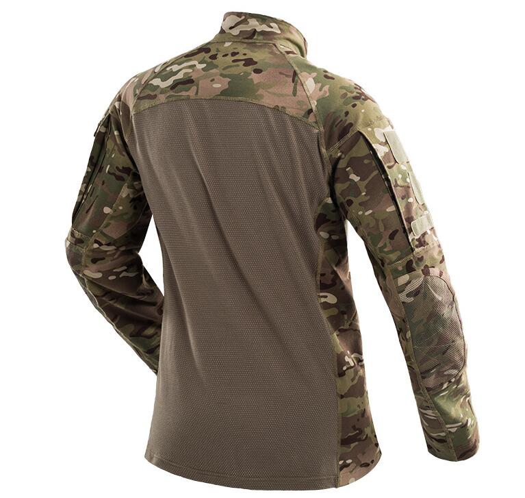 Camouflage Long Sleeve Shirt