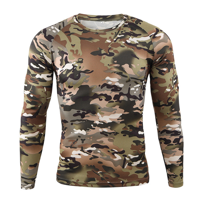 Camouflage Long Sleeve T-shirt