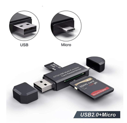 Game Camera SD Memory Card Reader