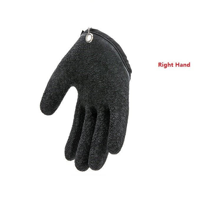 Anti-Puncture Fishing Gloves with Magnet Release