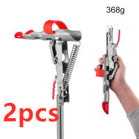 Folding Fishing Rod Holder with Adjustable Sensitivity