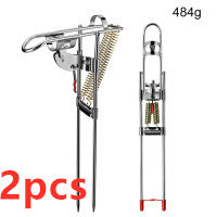 Folding Fishing Rod Holder with Adjustable Sensitivity