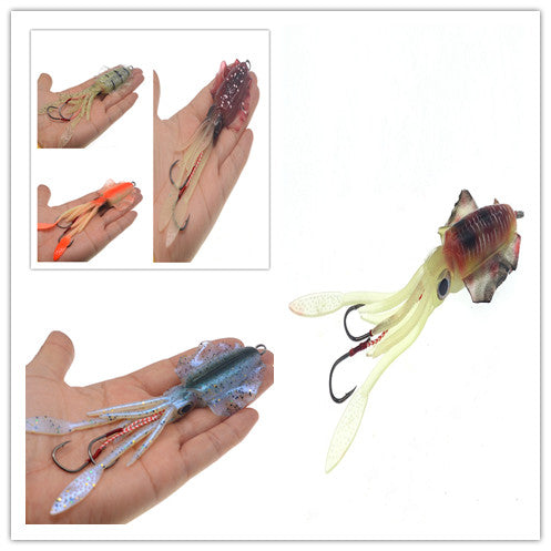 Leaded Hook Luminous Squid Bait