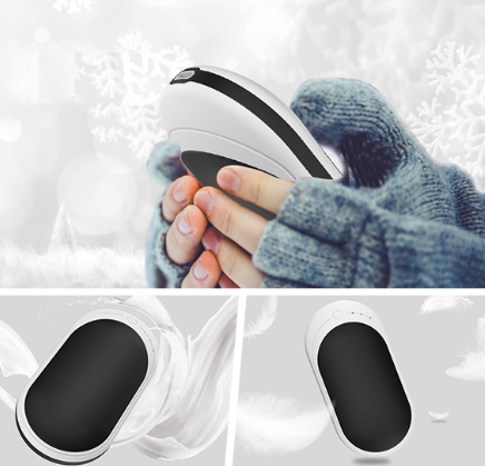 Rechargeable Double-Sided Pocket Hand Warmer