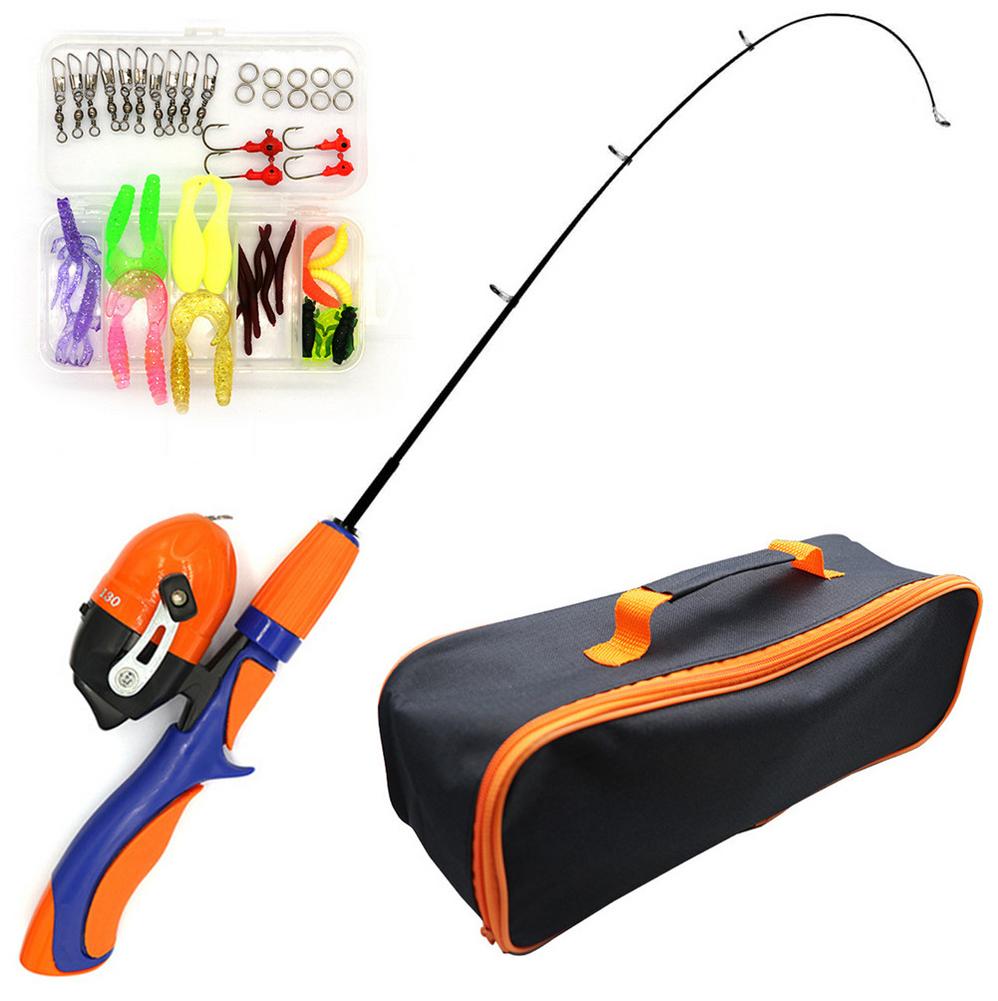 Collapsible Fishing Rod Reel Set with Jig Set