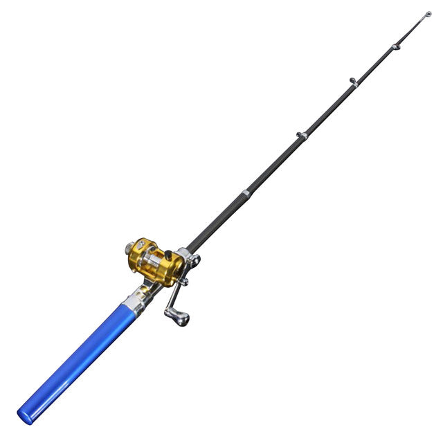 Mini Portable Fishing Rod & Reel Combo