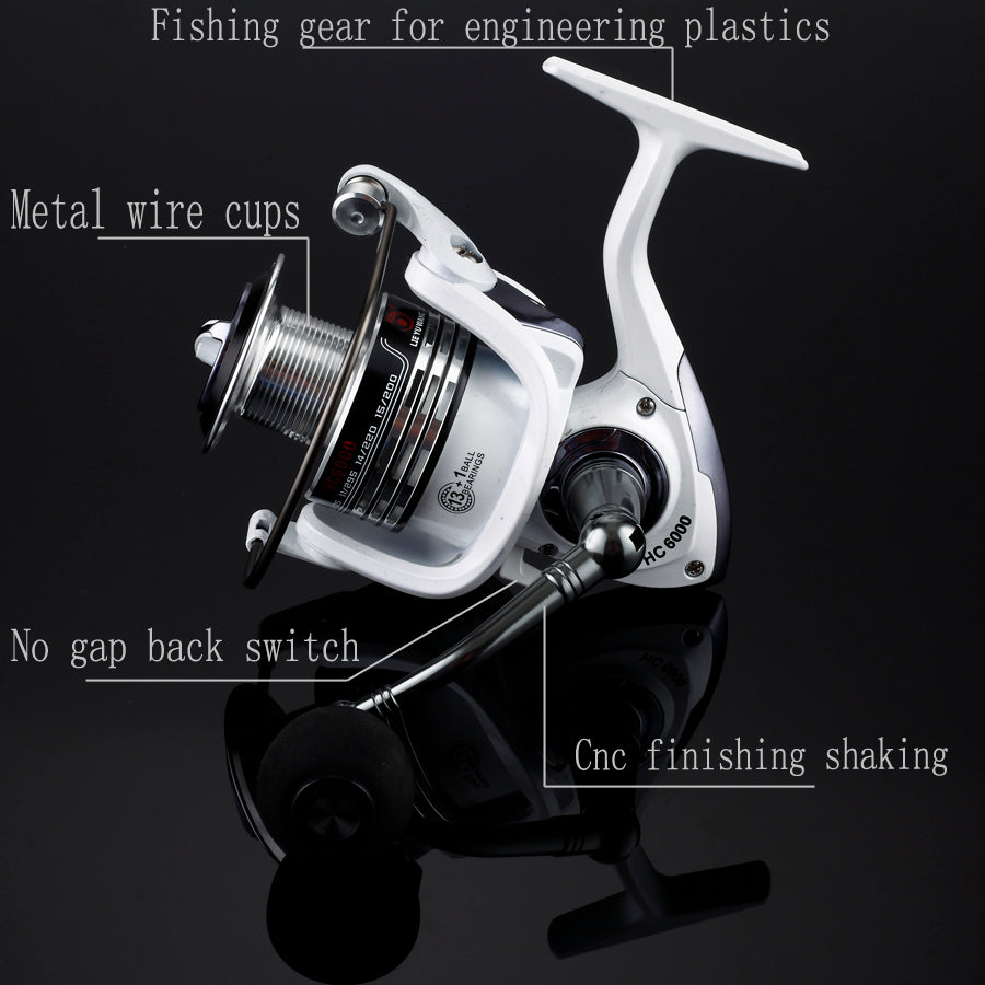 Spin Cast Fishing Reel with Winder