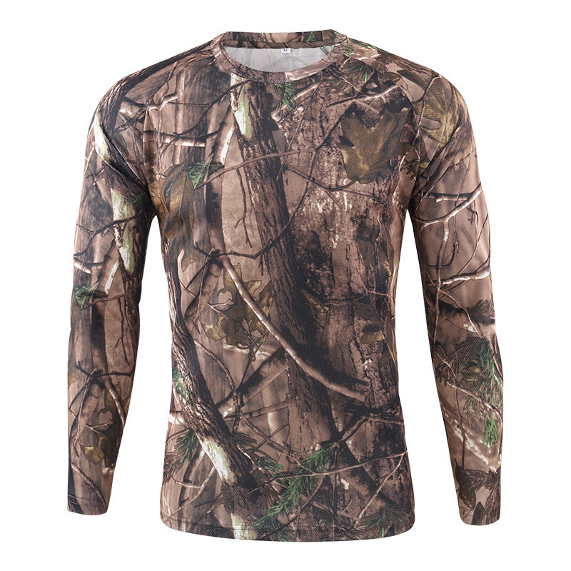 Camouflage Long Sleeve T-shirt