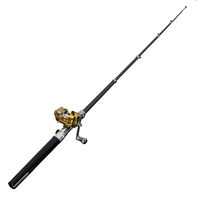 Mini Portable Fishing Rod & Reel Combo