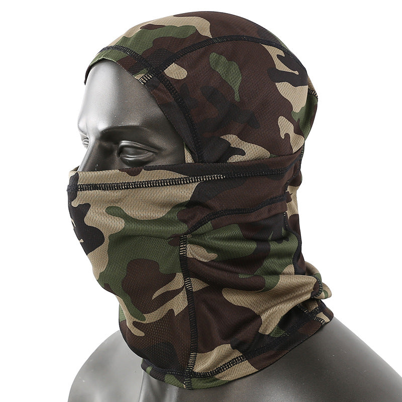 Camouflage Breathable Head Neck Cover