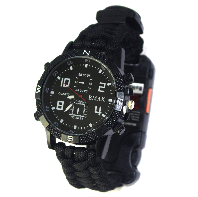 Multi-Function Compass Survival Watch