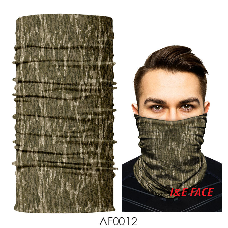 Camouflage Microfiber Neck Gaiter Face Mask