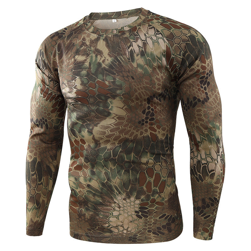 Camouflage Long Sleeve T-shirt