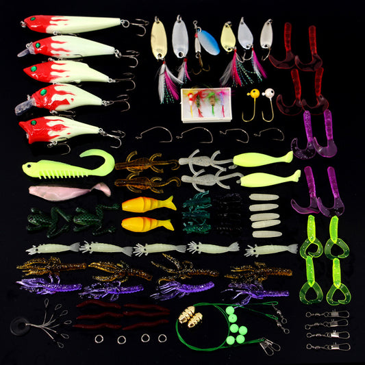 100 Piece Assorted Freshwater Fishing Lure