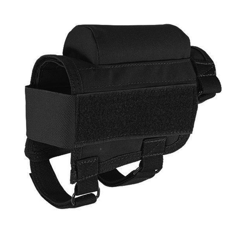 Rifle Stock Cheek Rest with 7 Round Ammo Carrier