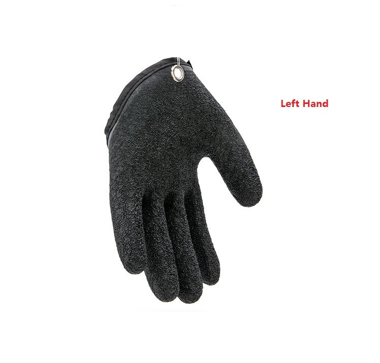 Anti-Puncture Fishing Gloves with Magnet Release