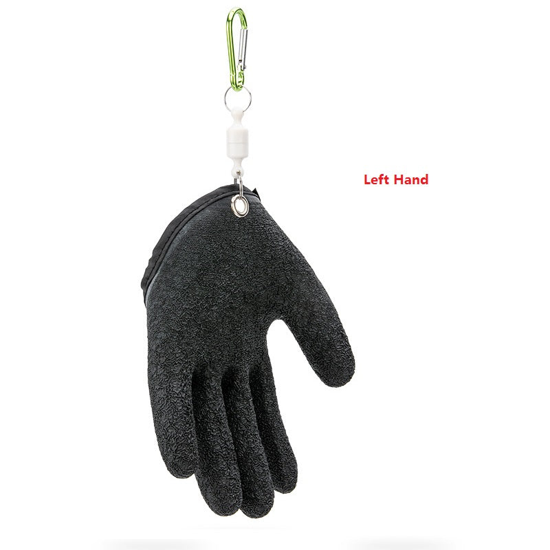 Anti-Puncture Fishing Gloves with Magnet Release