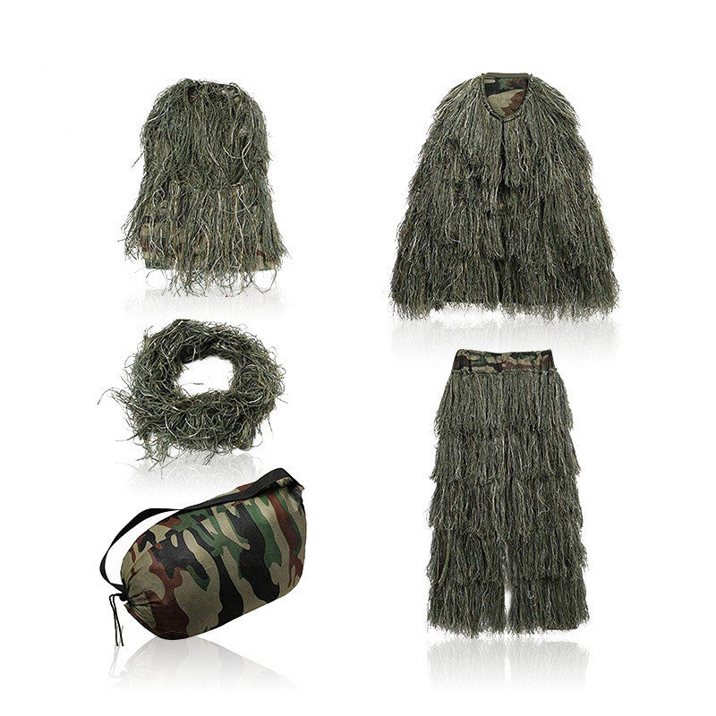 3D Jungle Ghillie Hunting Suit Bundle