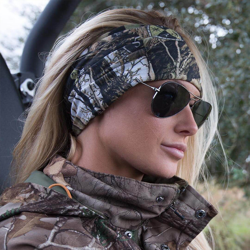 Camouflage Microfiber Neck Gaiter Face Mask