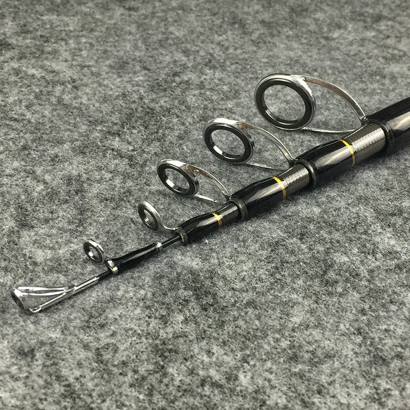 Telescoping Spin Cast Fishing Rod