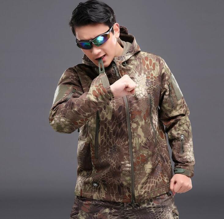 Waterproof Softshell Fishing Hunting Jacket