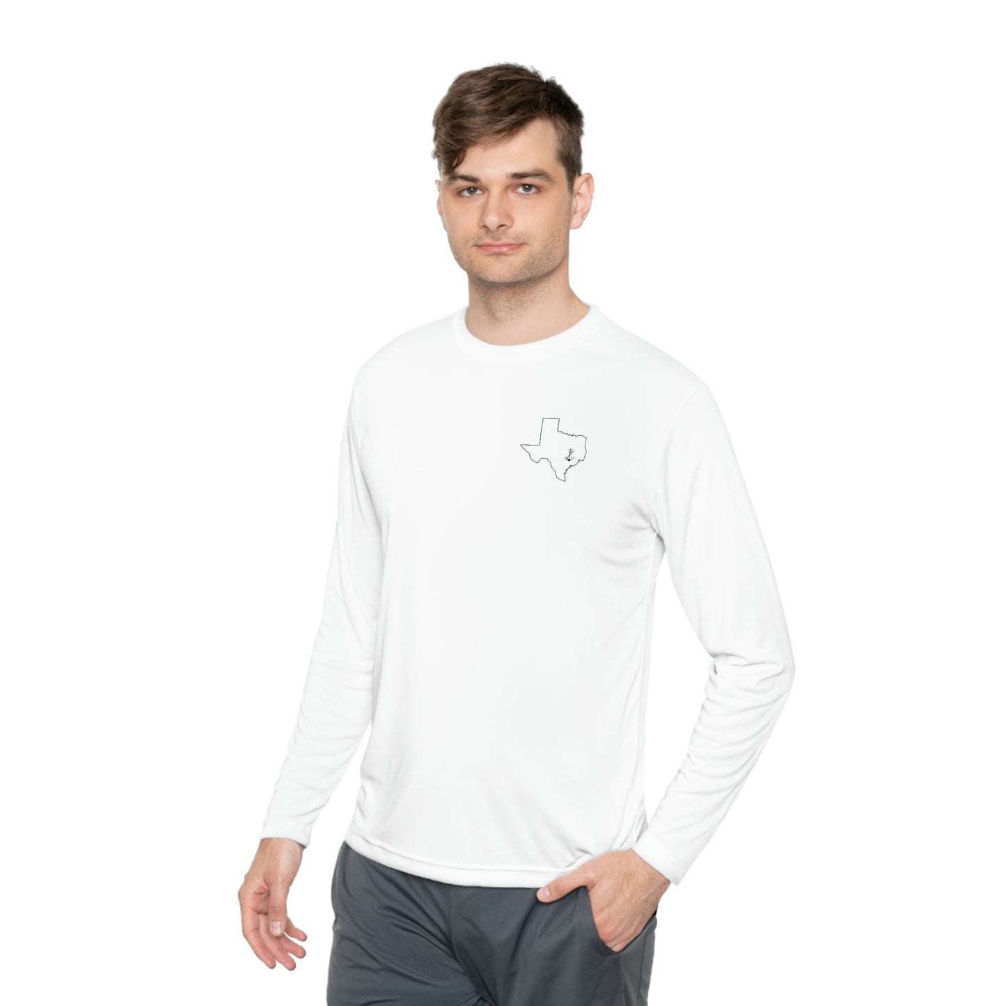 Texas Fishing Unisex Lightweight Long Sleeve Tee