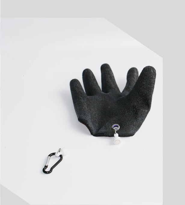 Anti-Puncture Fishing Gloves with Magnet Release