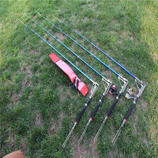 Automatic Spring Fishing Rod Holder