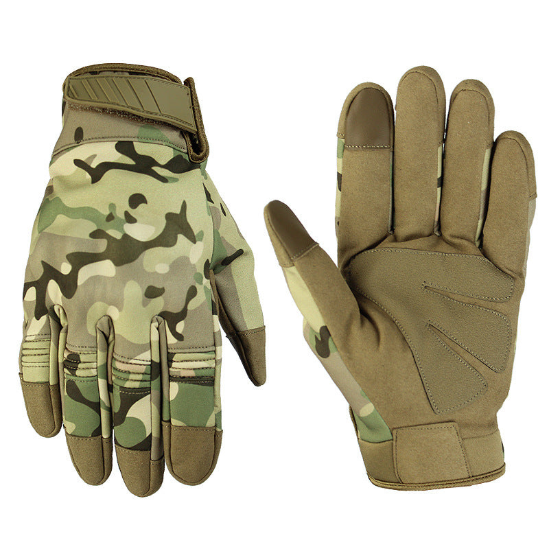 Non-Slip Camouflage Shooting Gloves