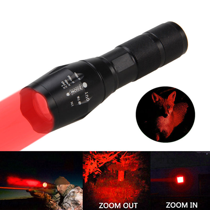 Mini LED Zoomable High Powered Flashlight