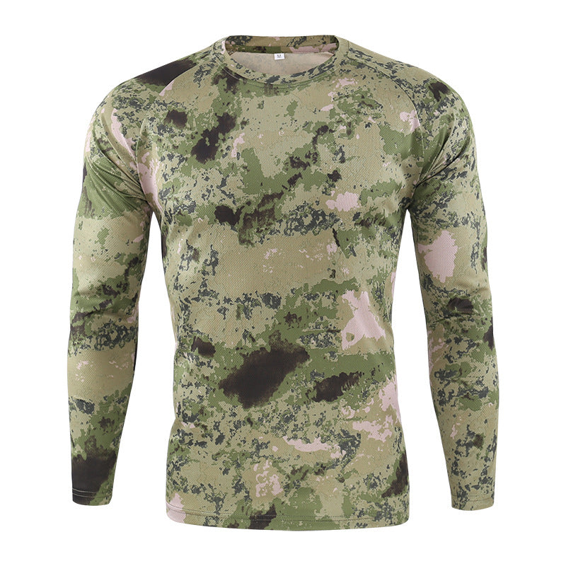 Camouflage Long Sleeve T-shirt