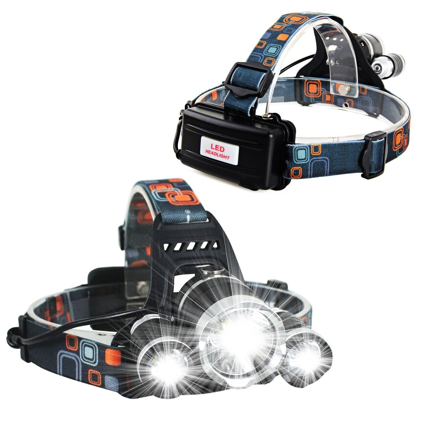 Rechargeable Zoom Led Headlamp