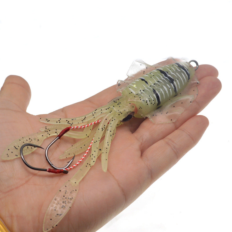 Leaded Hook Luminous Squid Bait