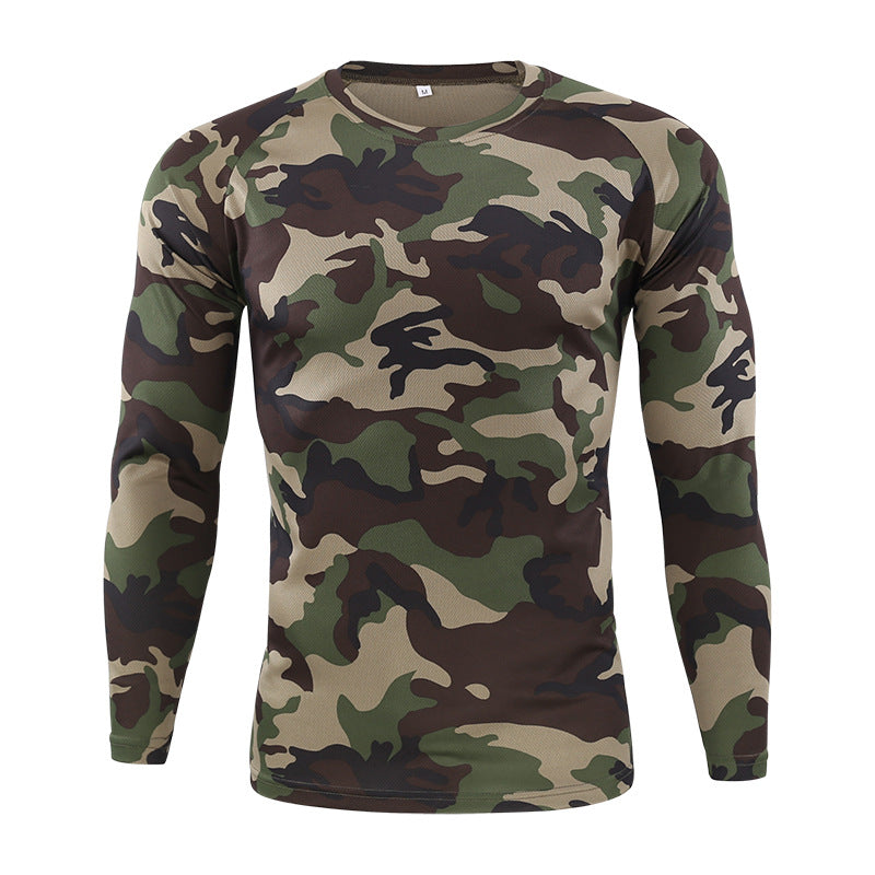 Camouflage Long Sleeve T-shirt