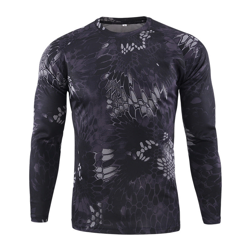 Camouflage Long Sleeve T-shirt