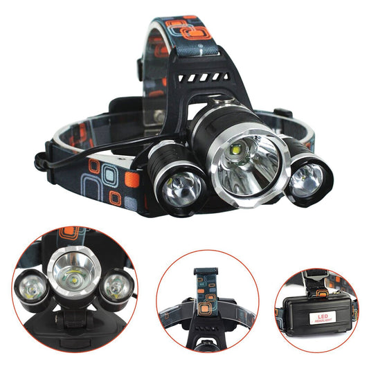 Rechargeable Zoom Led Headlamp