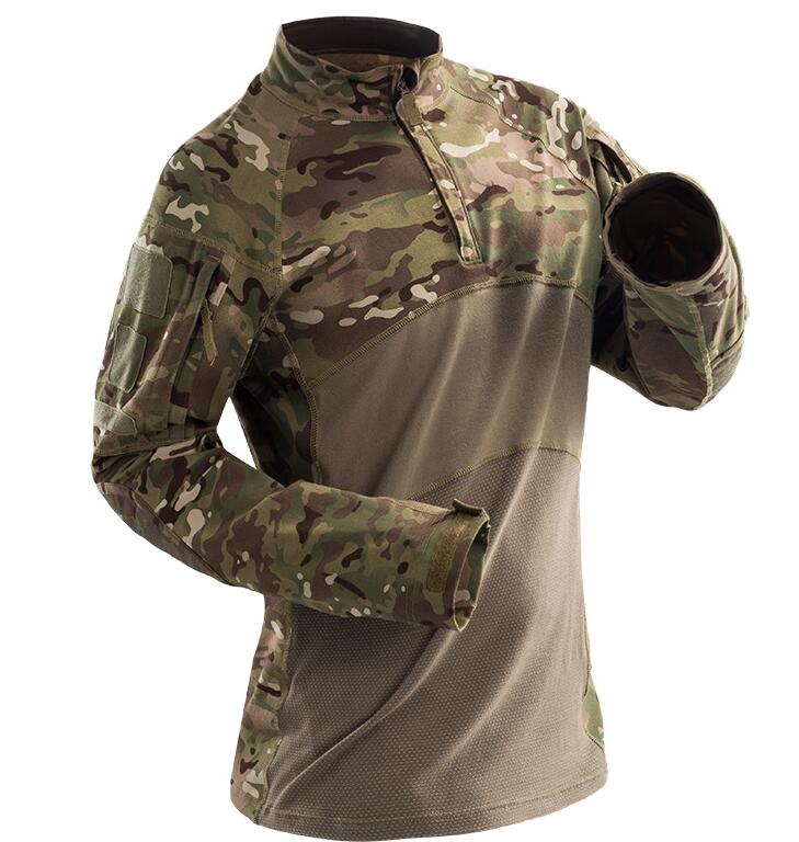 Camouflage Long Sleeve Shirt