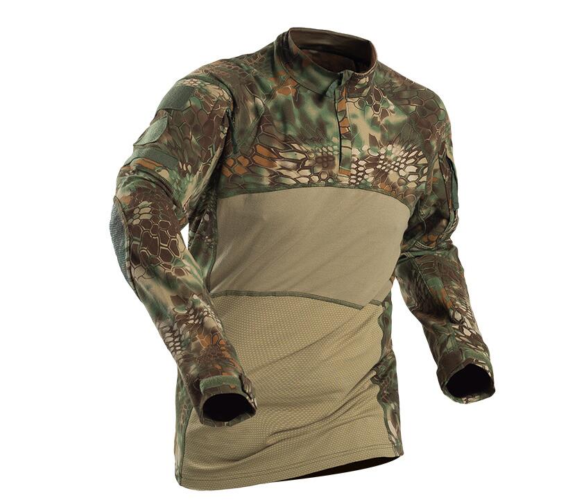 Camouflage Long Sleeve Shirt